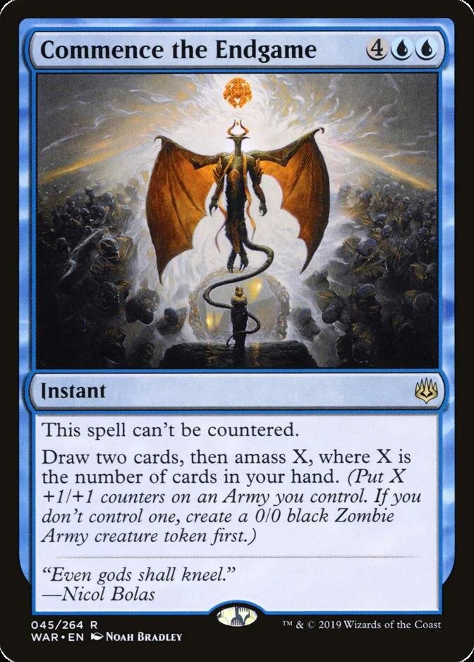 Commence the Endgame [WAR]