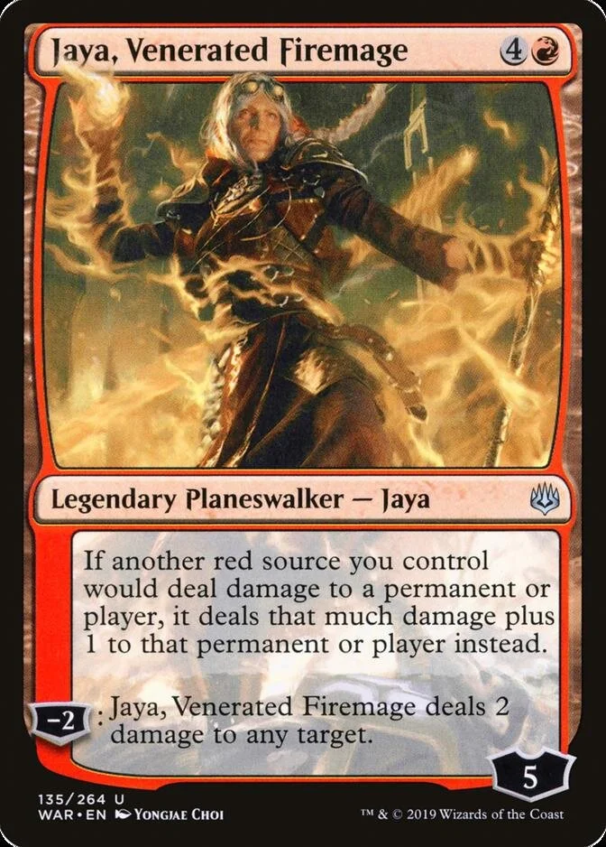 Jaya, Venerated Firemage [WAR]