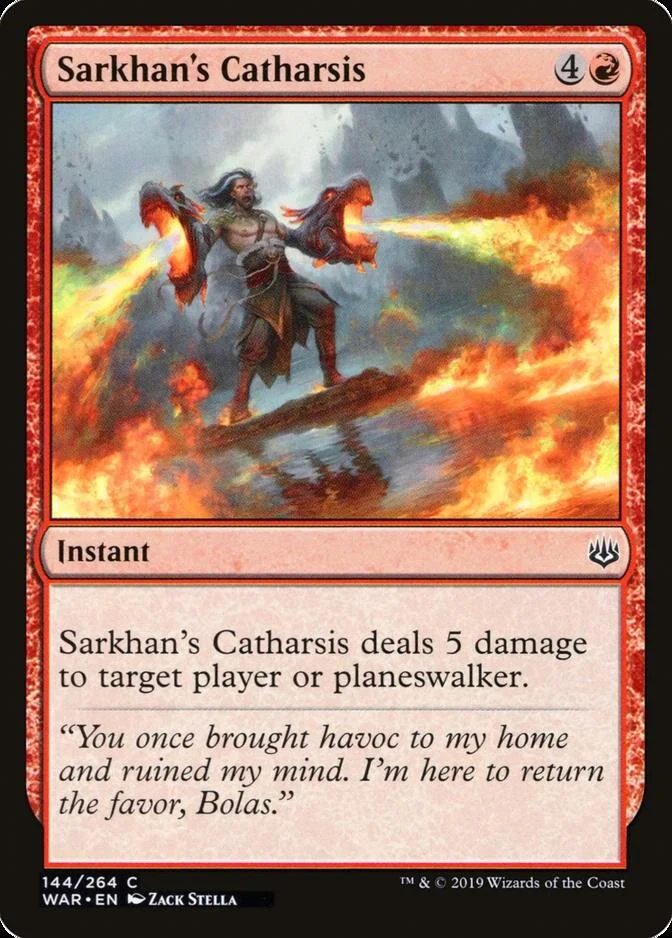 Sarkhan's Catharsis [WAR]