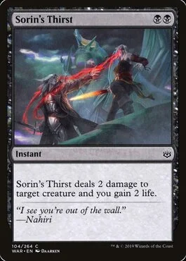 Sorin's Thirst