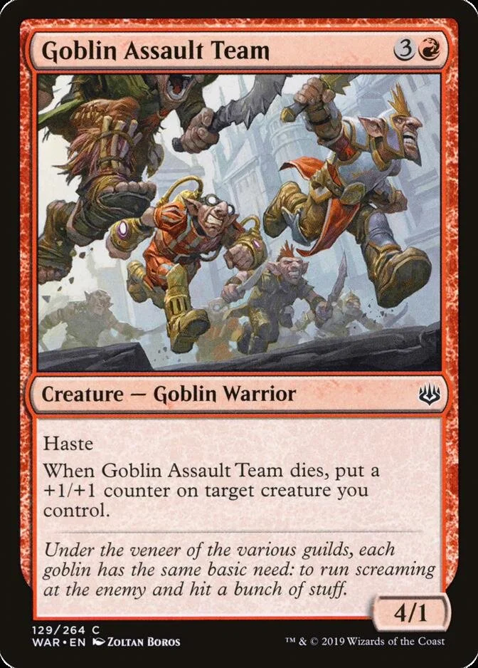 Goblin Assault Team [WAR]