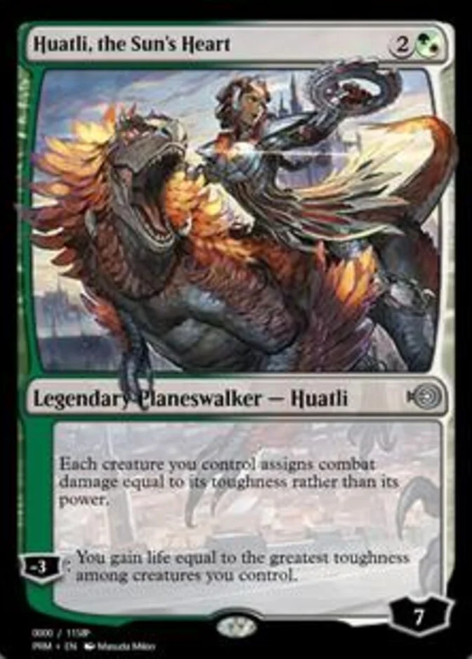 Huatli, the Sun's Heart <408985> [PRM]