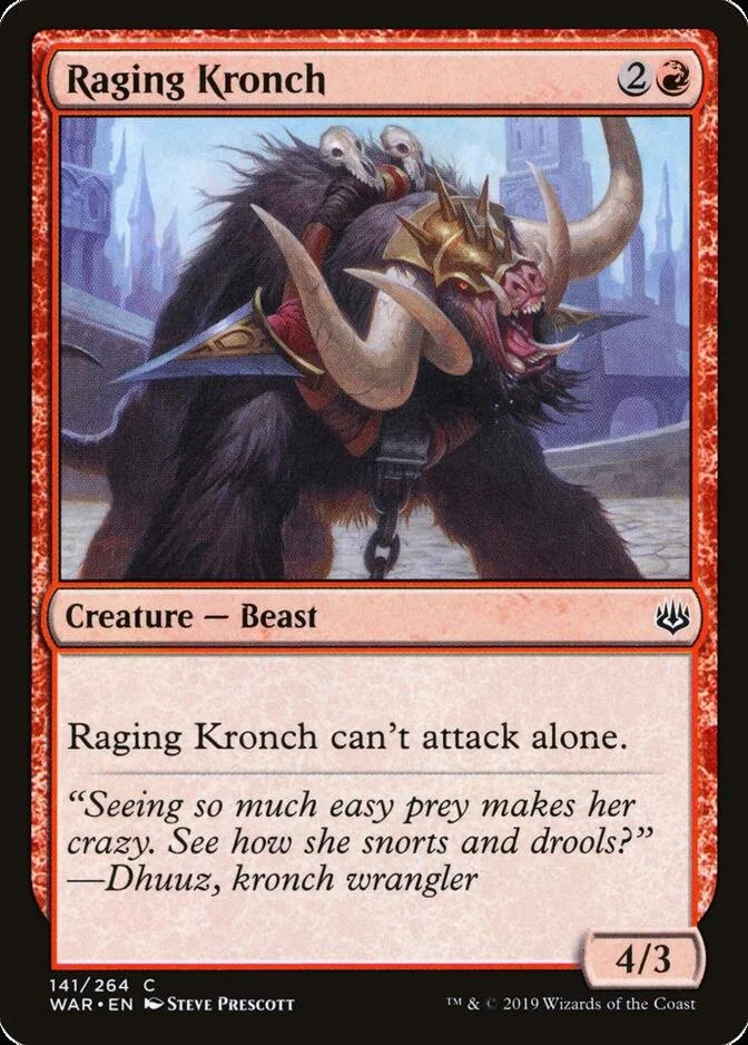 Raging Kronch [WAR] (F)