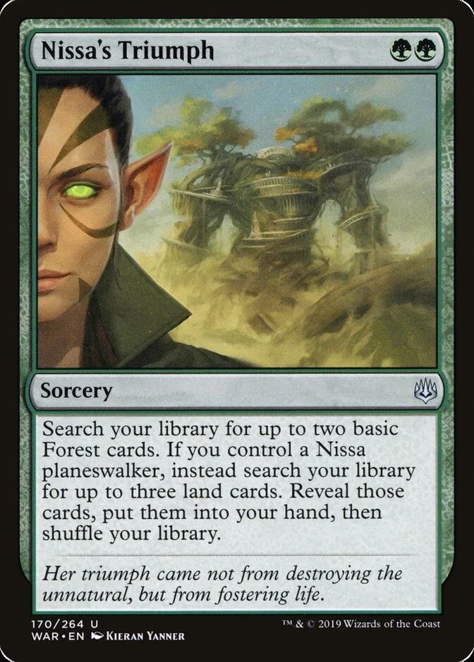 Nissa's Triumph [WAR] (F)