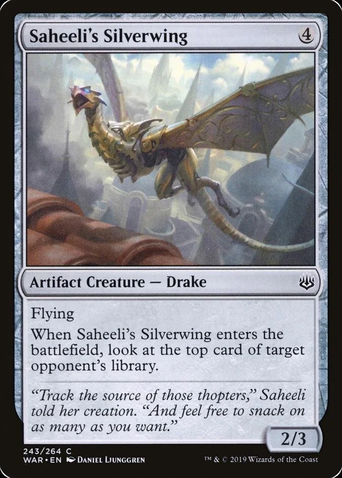 Saheeli's Silverwing [WAR] (F)