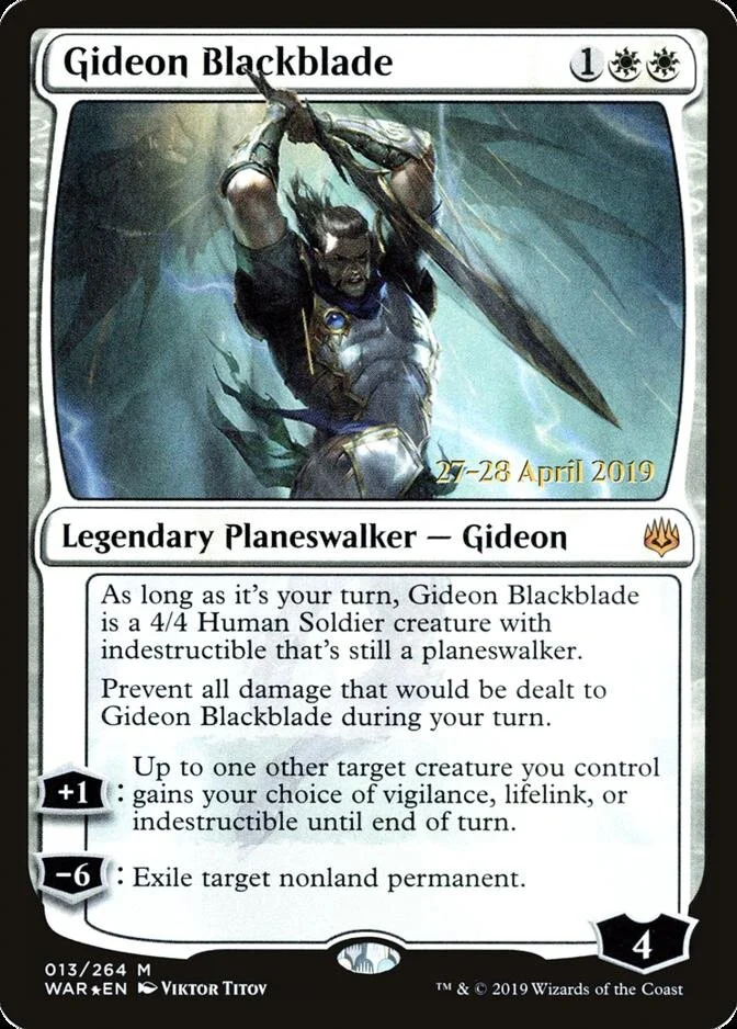Gideon Blackblade [PRM-PRE] (F)
