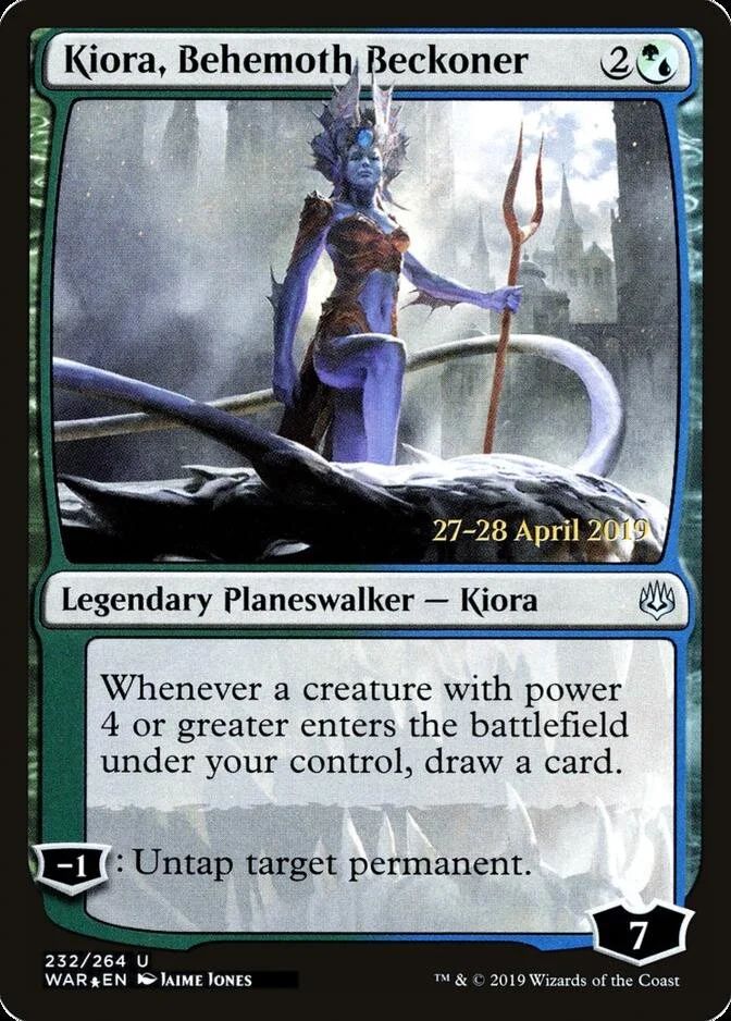 Kiora, Behemoth Beckoner [PRM-PRE] (F)