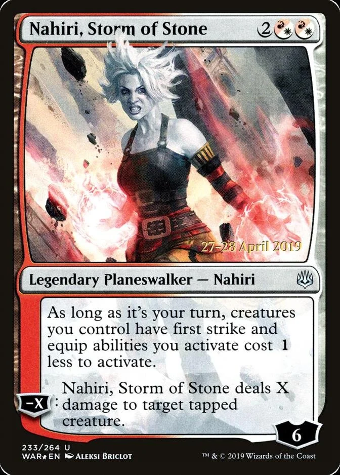 Nahiri, Storm of Stone [PRM-PRE] (F)