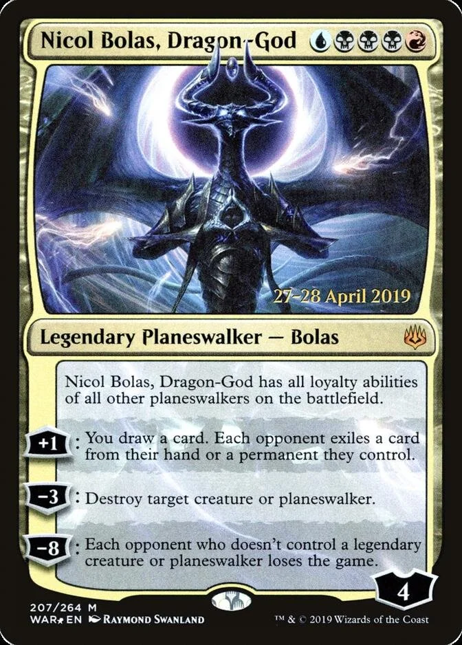 Nicol Bolas, Dragon-God [PRM-PRE] (F)