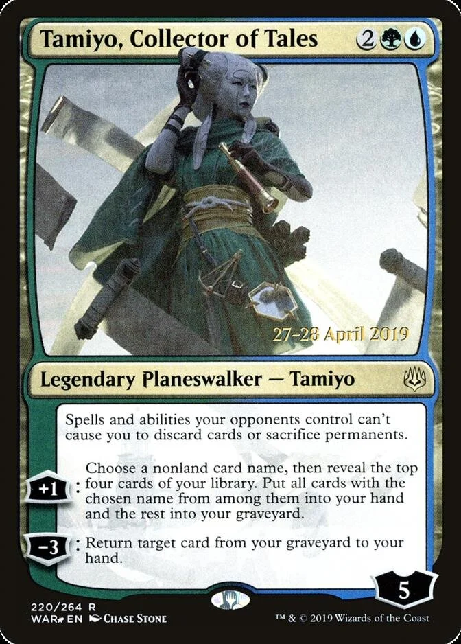 Tamiyo, Collector of Tales [PRM-PRE] (F)