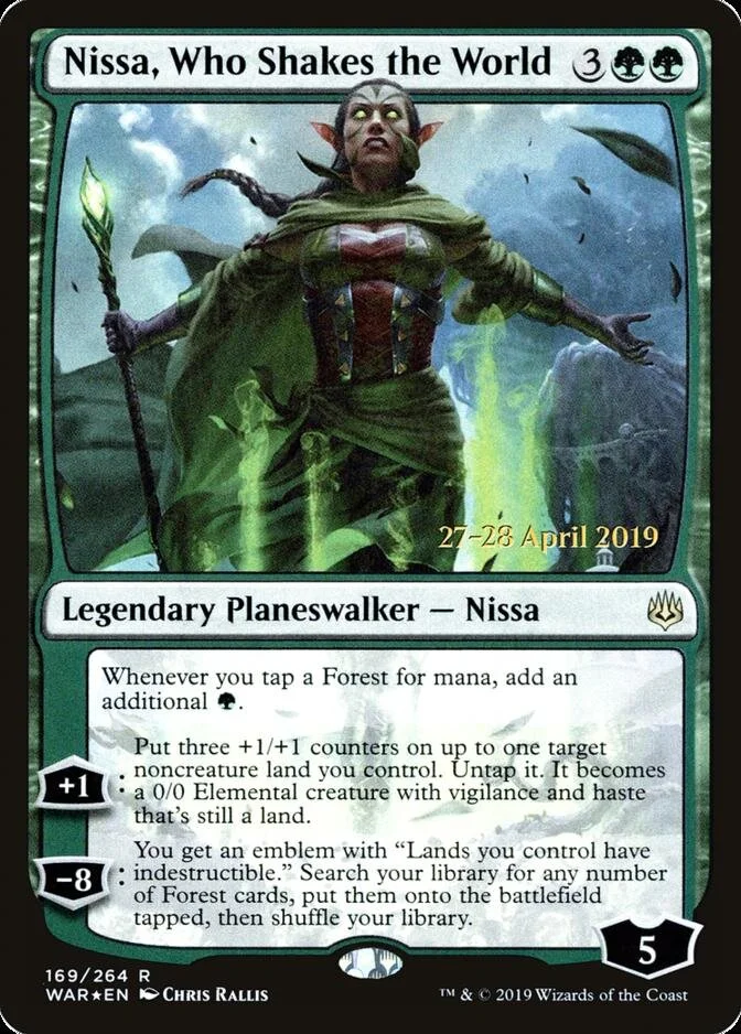 Nissa, Who Shakes the World [PRM-PRE] (F)