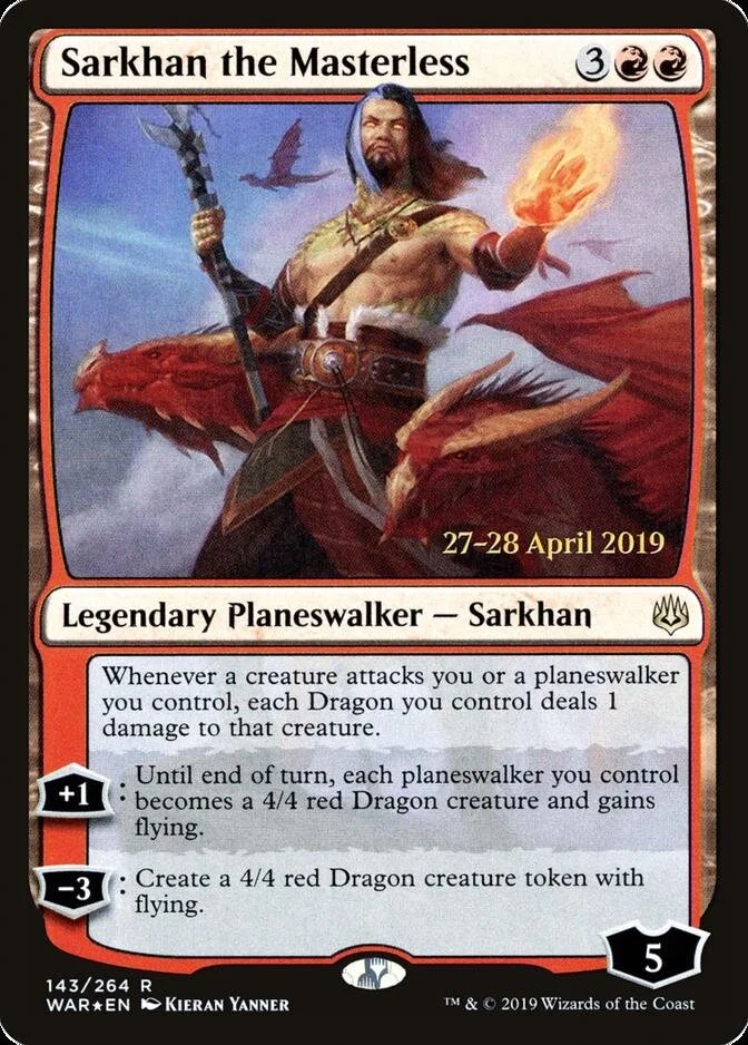 Sarkhan the Masterless [PRM-PRE] (F)