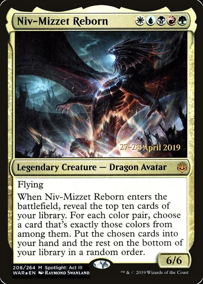 Niv-Mizzet Reborn [PRM-PRE] (F)