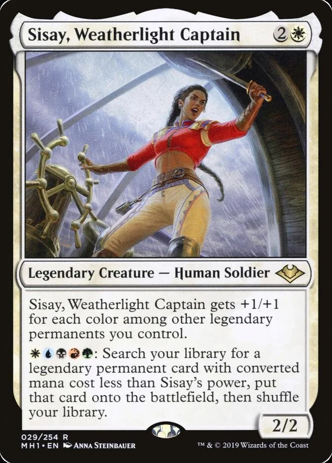 Sisay, Weatherlight Captain [MH1] (F)