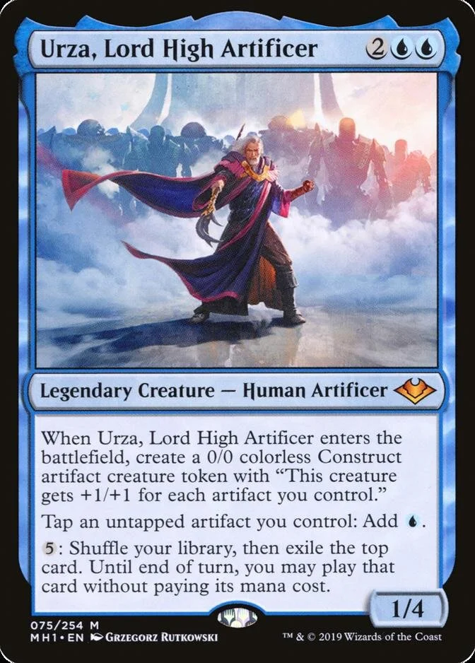 Urza, Lord High Artificer [MH1] (F)