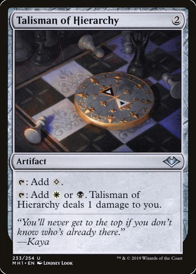 Talisman of Hierarchy [MH1] (F)