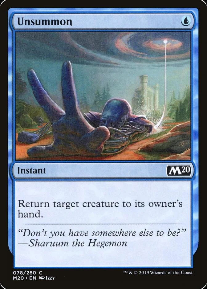 Unsummon [M20]