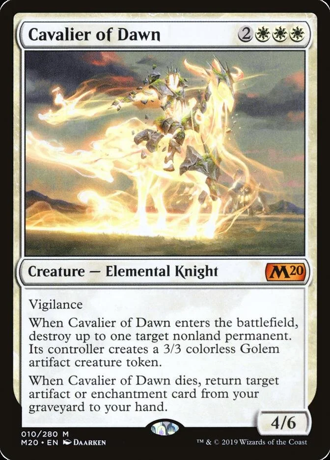 Cavalier of Dawn [M20]