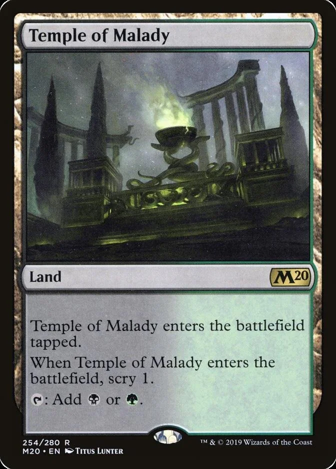 Temple of Malady [M20]