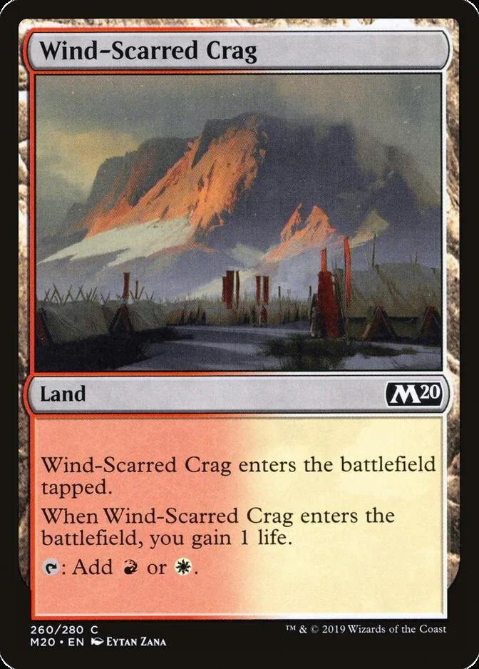 Wind-Scarred Crag [M20]