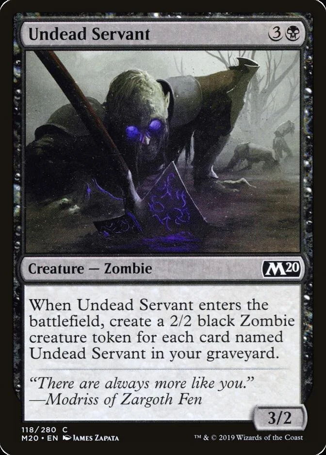 Undead Servant [M20]