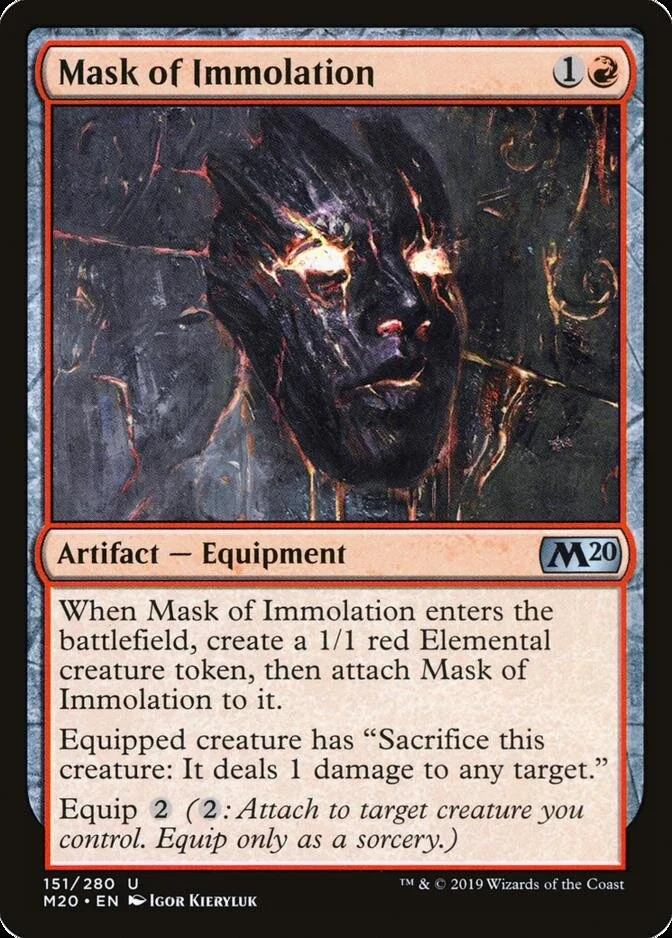 Mask of Immolation [M20]