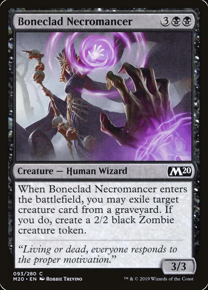 Boneclad Necromancer [M20]