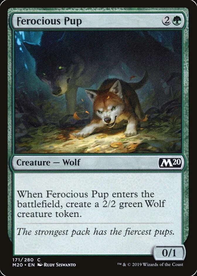 Ferocious Pup [M20]