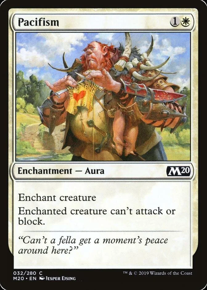 Pacifism [M20]