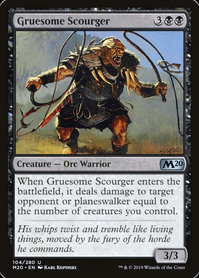 Gruesome Scourger [M20]