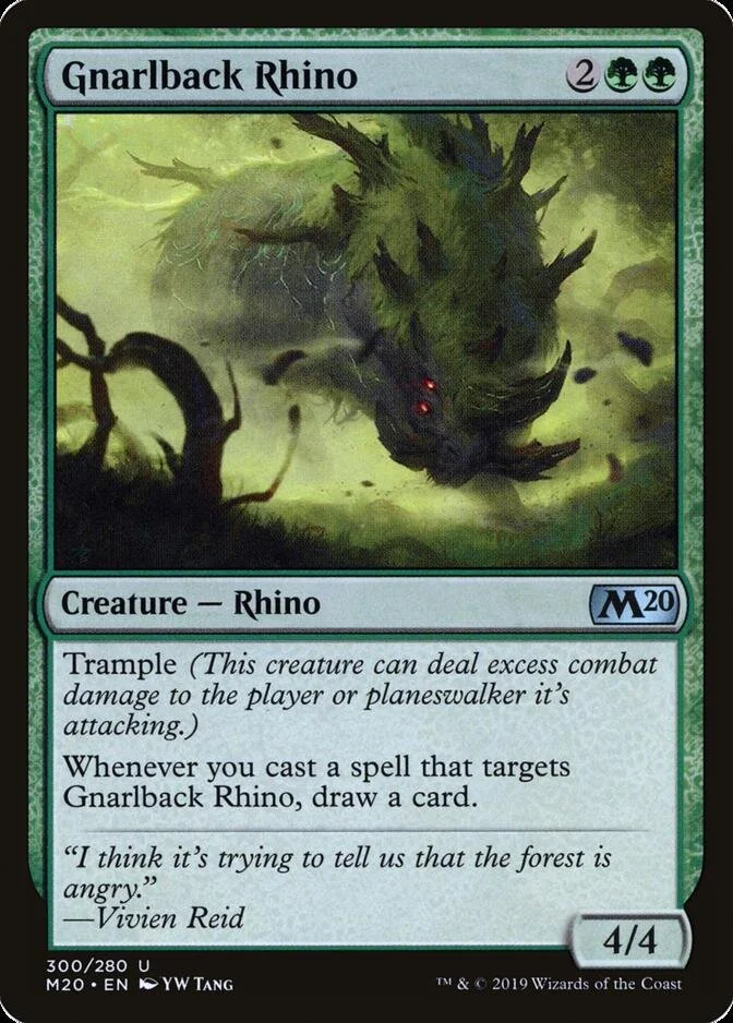Gnarlback Rhino [M20]
