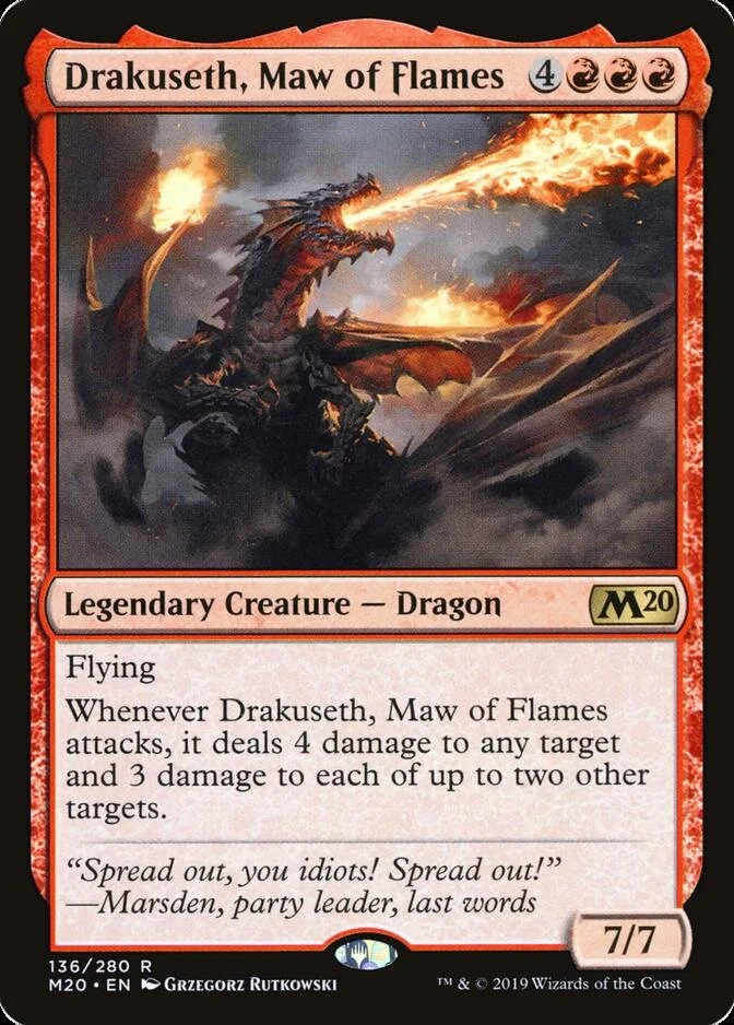 Drakuseth, Maw of Flames [M20]