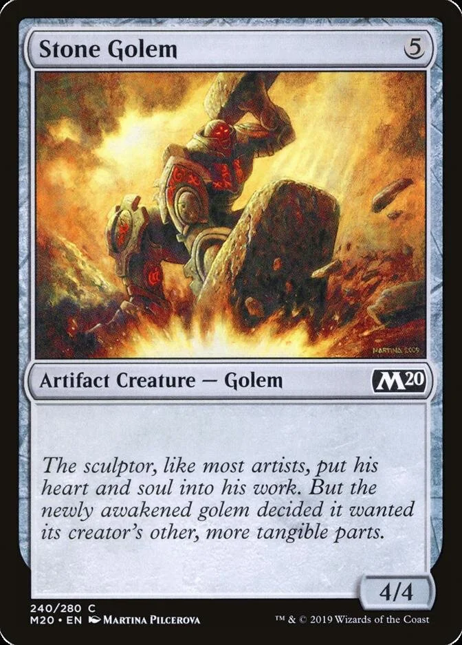 Stone Golem [M20]