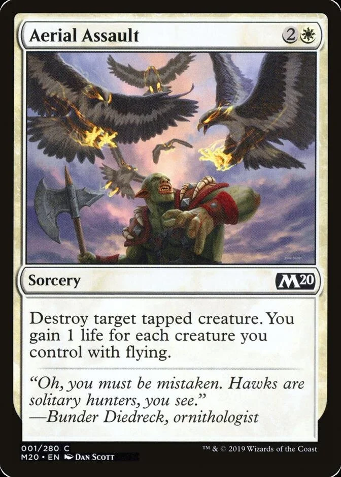 Aerial Assault, Core Set 2020 (M20) Price History
