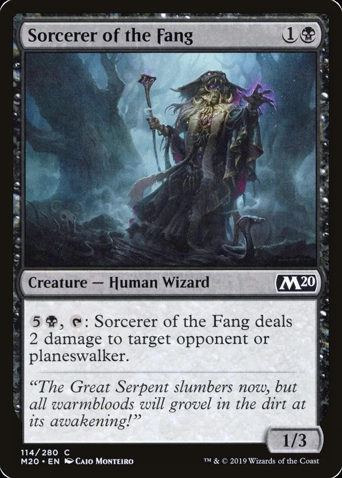 Sorcerer of the Fang [M20] (F)