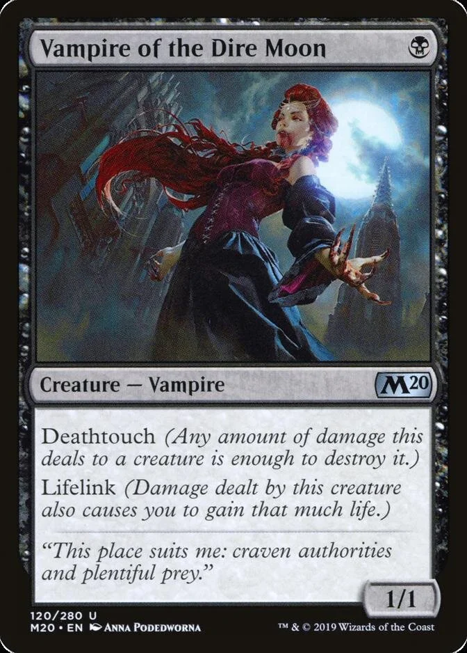 Vampire of the Dire Moon [M20] (F)