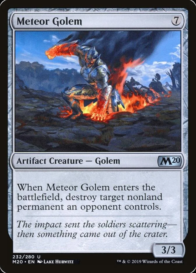 Meteor Golem [M20] (F)