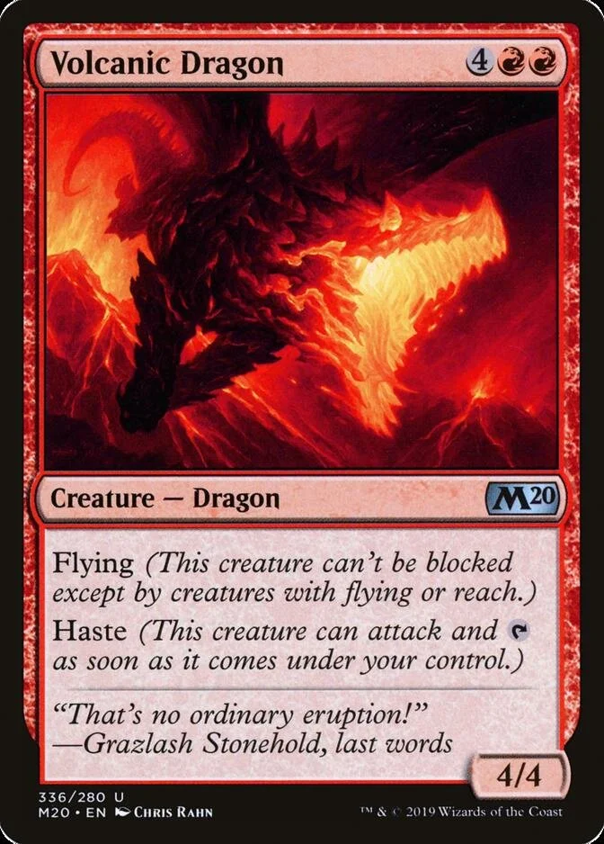 Volcanic Dragon [M20] (F)