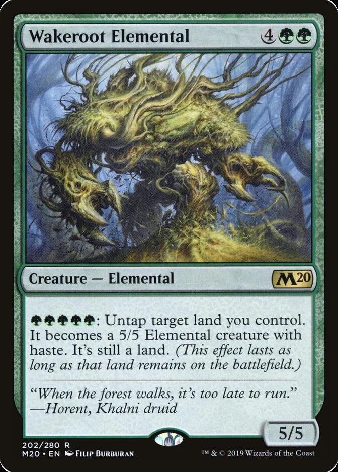 Wakeroot Elemental [M20] (F)