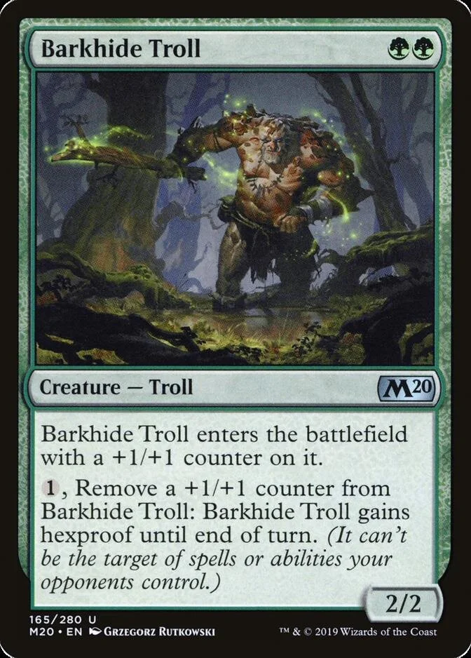 Barkhide Troll [M20] (F)