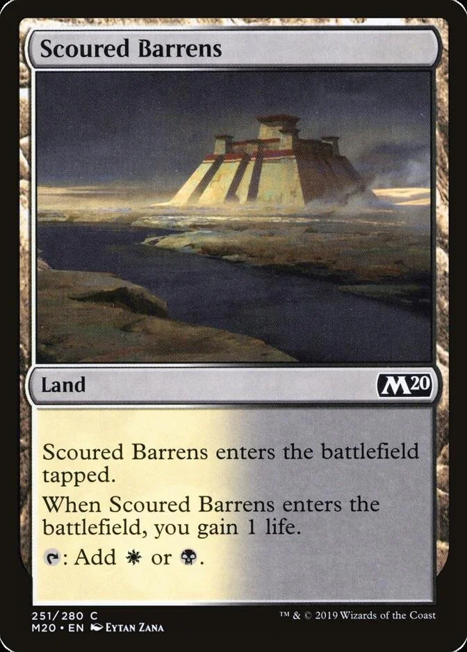 Scoured Barrens [M20] (F)
