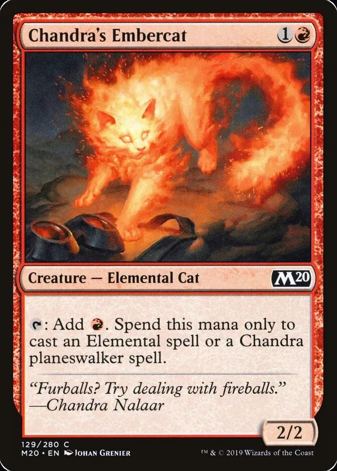 Chandra's Embercat [M20] (F)