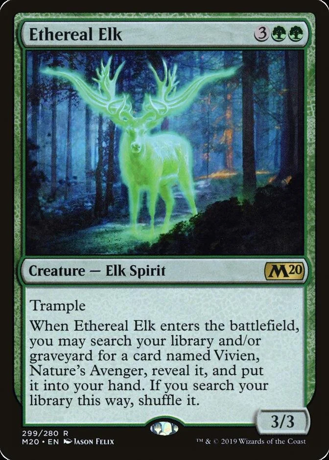 Ethereal Elk [M20] (F)