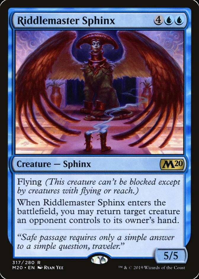 Riddlemaster Sphinx [M20] (F)