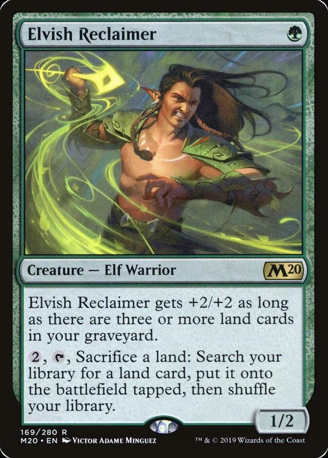 Elvish Reclaimer [M20] (F)