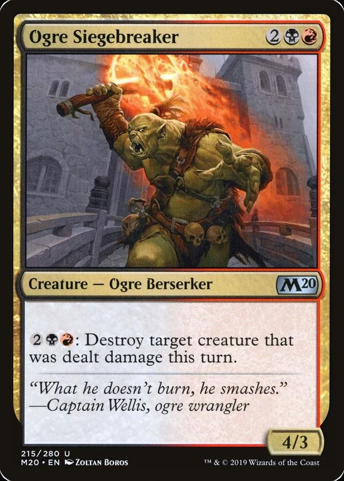 Ogre Siegebreaker [M20] (F)