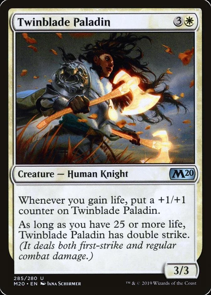 Twinblade Paladin [M20] (F)