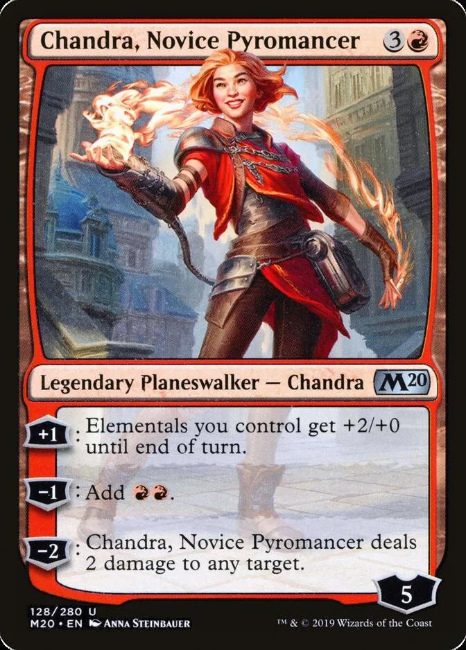 Chandra, Novice Pyromancer [M20] (F)