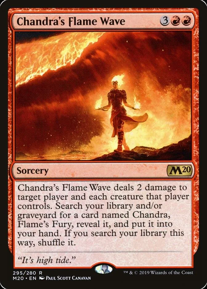 Chandra's Flame Wave [M20] (F)