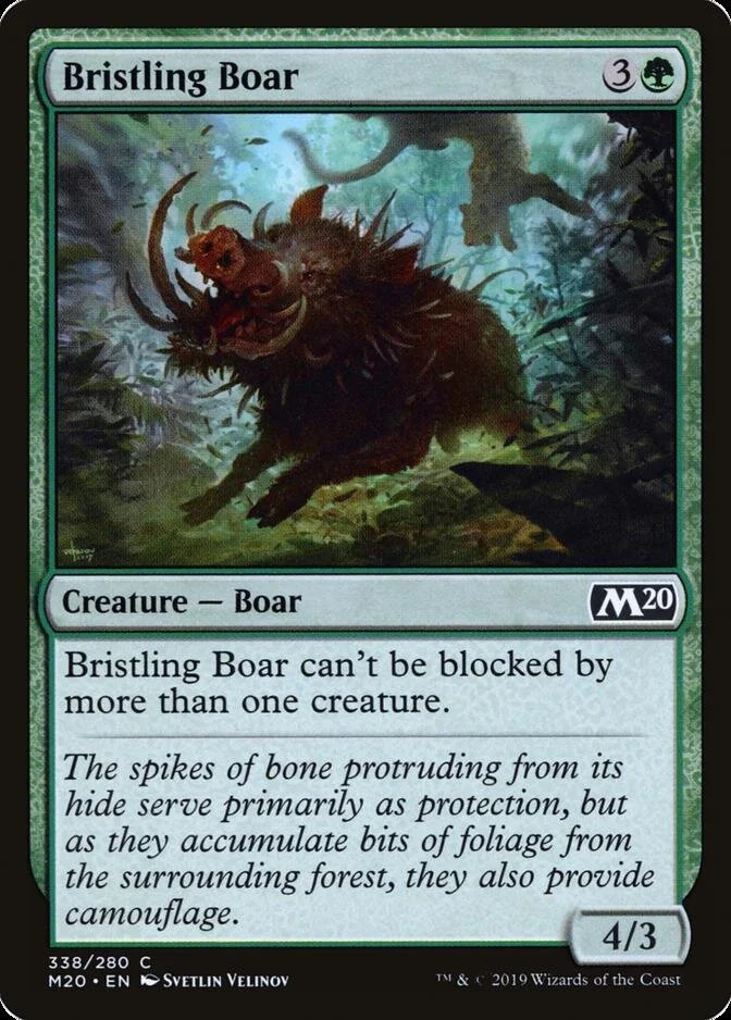 Bristling Boar [M20] (F)